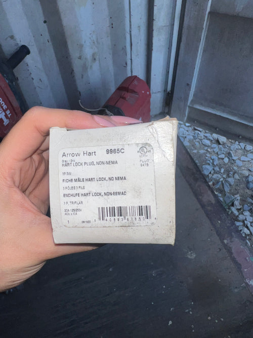 EATON Arrow hart,Enchufe hart lock,NON-EEMAC.